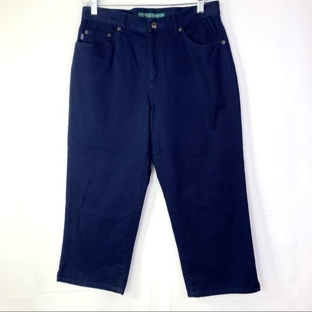 NWT Ralph Lauren Jeans Women’s Pants Blue Sz 6 - Picture 1 of 7